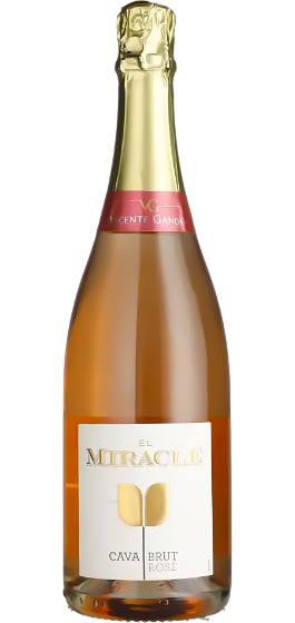 El Miracle Cava Brut Rosado Valencia
