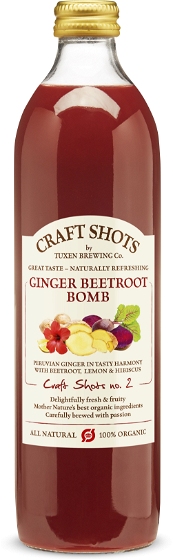 Craft Shots Ginger Beetroot Bomb Ingefærshot