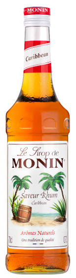 Monin Caribisk Rom Sirup 70 cl.