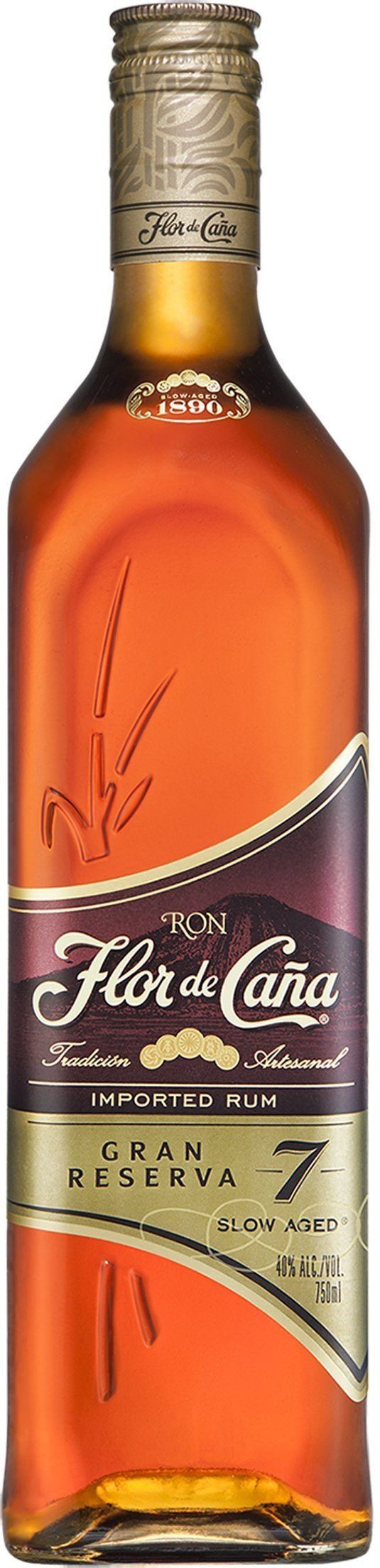 Flor de Cana Gran Reserva 7 års Rom 40% 70 cl.