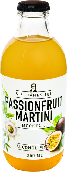 Sir James 101 Passionfruit Martini Mocktail
