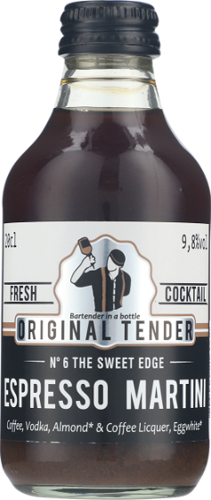 Original Tender Espresso Martini 9,8% 20 cl.