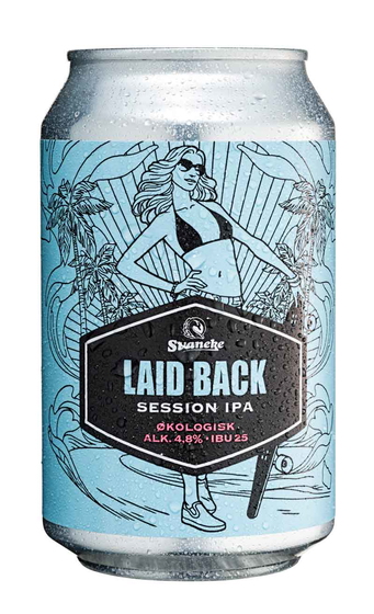 Svaneke Laid Back Session IPA ØKO 4,8% 33 cl.