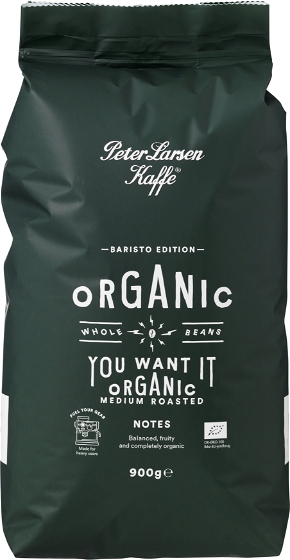 Peter Larsen Baristo Kaffebønner ØKO 900 gr.