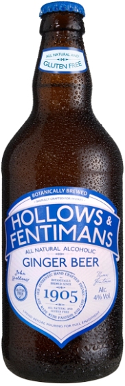 Hollows & Fentimans Alcoholic Ginger Beer 4% 8x50 cl.