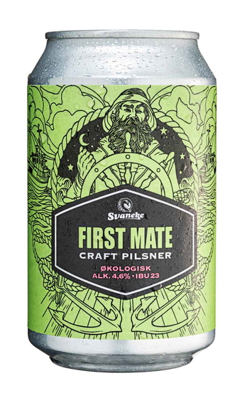 Svaneke First Mate Pilsner ØKO 4,6% 33 cl.