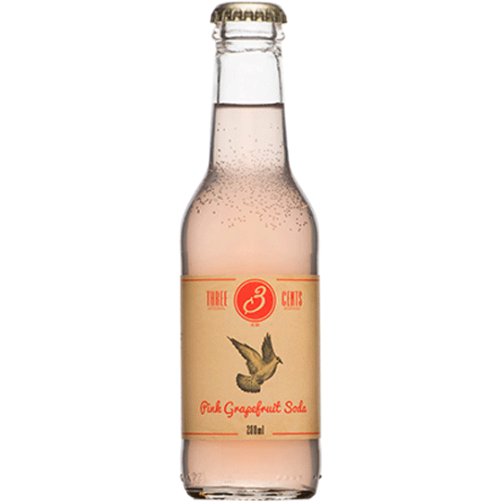 Three Cents Pink Grape Soda