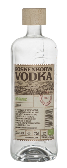 Koskenkorva Climate A. ØKO Vodka 40% 70 cl.