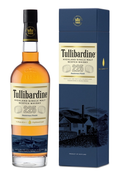 Tullibardine 225 Sauternes Finish Single Malt Scotch Whisky 43% 70 cl.