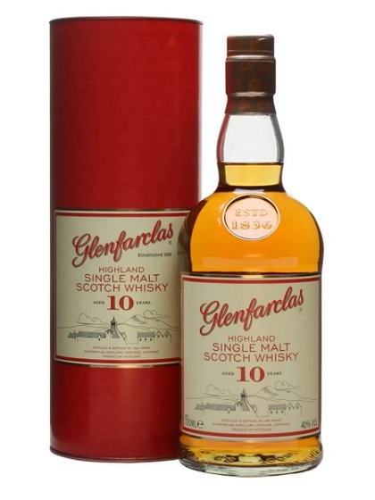 Glenfarclas 10 Års Single Malt Scotch Whisky 40% 70 cl.