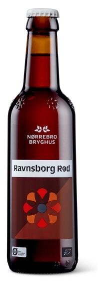 Nørrebro Bryghus Ravnsborg Rød ØKO 5,5% 33 cl.