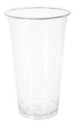 Plastglas 50 cl. Ø95x152 mm. 50 stk.