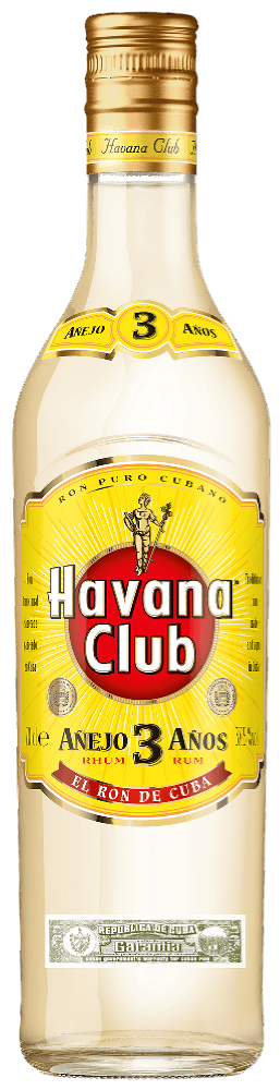 Havana Club 3 års Rom 37,5% 70 cl.