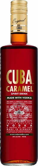 CUBA Caramel Vodka 30% 70 cl.