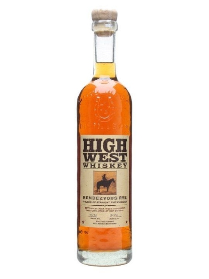 High west Rendevouz Rye Utah Bourbon