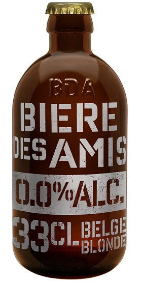 Biere Des AMIS Alkoholfri Øl 0% 33 cl.