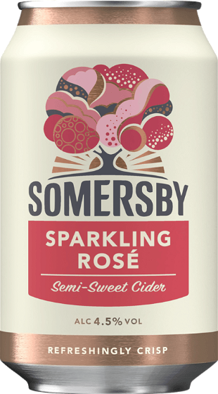 Somersby Sparkling Selection Rosé 4,5% 24x33 cl.