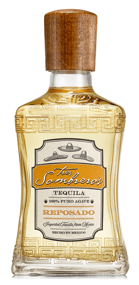 Tres Sombreros 100% Agave Reposado Tequila