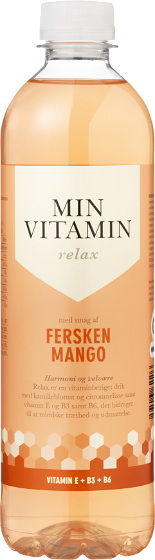 Min Vitamin Relax Fersken og Mango 12x50 cl.