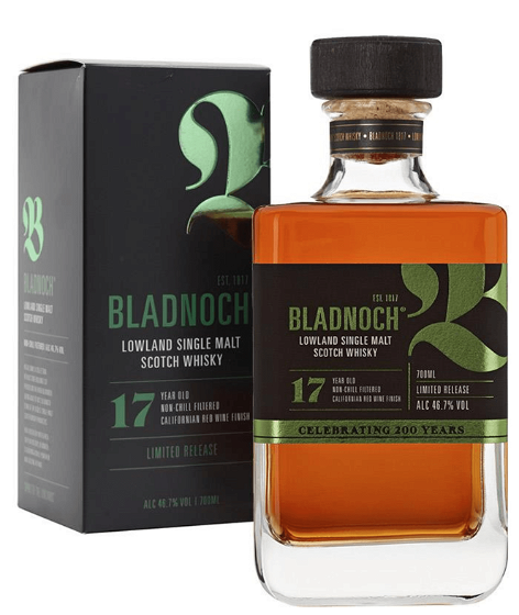 Bladnoch 17 års Lowland Single Malt Scotch Whisky