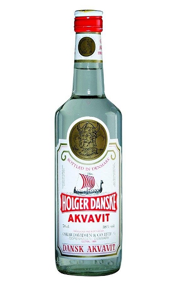 Holger Danske Akvavit Klar 38% 70 cl.