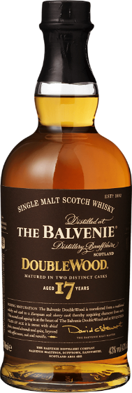 The Balvenie Doublewood 17 års Single Malt Scotch Whisky 43% 70 cl.