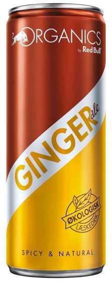 Red Bull Organics Ginger Ale ØKO 24x25 cl.