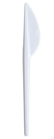 Kniv Plast Hvid