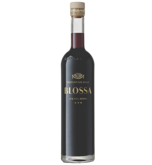 Blossa Guld Gløgg Med Cognac 21% 50 cl.