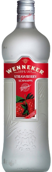 Wenneker Schnapps Jordbær 15% 100 cl.