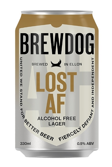 Brewdog Lost Alkoholfri Lager 0,5% 33 cl.