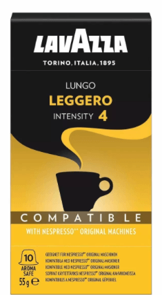 Lavazza Lungo Leggero Kaffekapsler 10 stk.