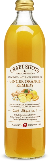 Craft Shots Ginger Orange Remedy Ingefærshot