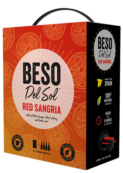 Beso Del Sol Sangria Rød Premium
