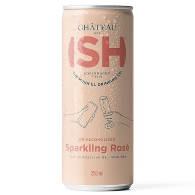 Château del ISH Alkoholfri Sparkling Rosé 0% 25 cl.