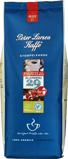 Peter Larsen Kaffe Blanding 29 Stempelkaffe Filterkaffe ØKO 400 gr.