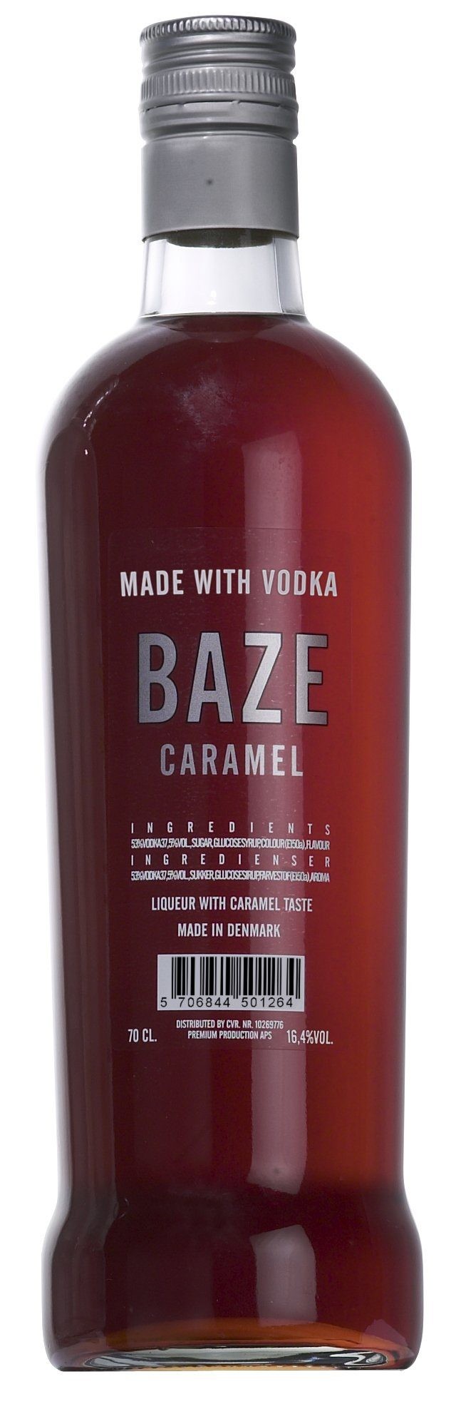 Billede af Baze Caramel Vodka Shot 16,4% 70 cl.