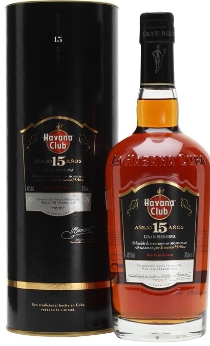 Havana Club Gran Reserva 15 års Rom 40% 70 cl.