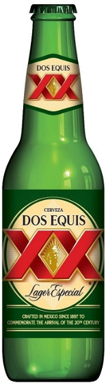 XX Dos Equis Lager 4,5% 35,5 cl.