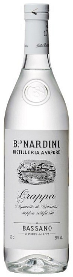 Grappa Bortolo Nardini Bianca 50% 70 cl.