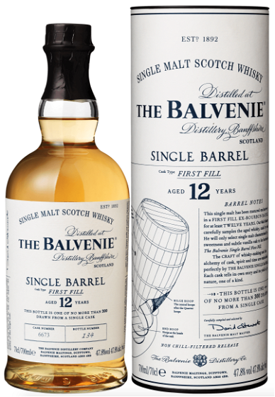 The Balvenie Single Barrel First Fill 12 års Single Malt Scotch Whisky