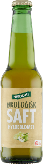 Nikoline Hyldeblomst Saft ØKO 24x27,5 cl.