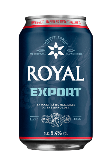 Royal Export 5,4% 20x33 cl.