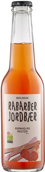 Bornholms Mosteri Rabarber Jordbær ØKO 20x27,5 cl.