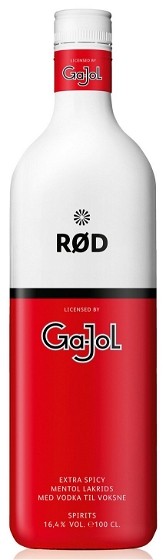 Gajol Rød Vodkashot 16,4% 100 cl.