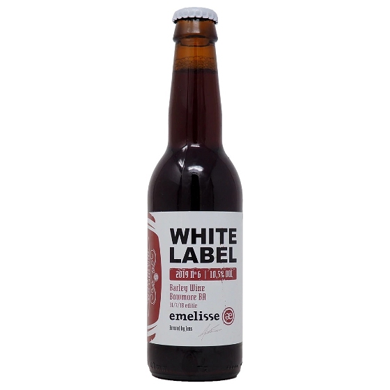 Emelisse White Label Bowmore #6 BA Barley Wine 2019 10,5% 33 cl.