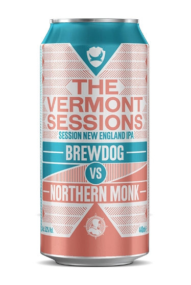 Brewdog vs Northern Monk The Vermont Session New England IPA 5,2% 44 cl.