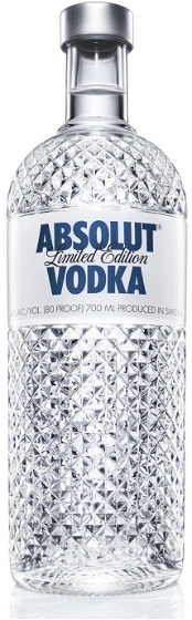 Absolut Vodka Glimmer Edition