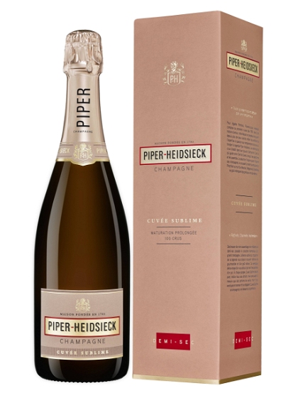 Piper Heidsieck Cuvée Sublime Demi Sec Champagne 12% 75 cl.