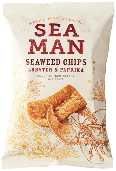 Seaman Lobster & Paprika Seaweed Chips